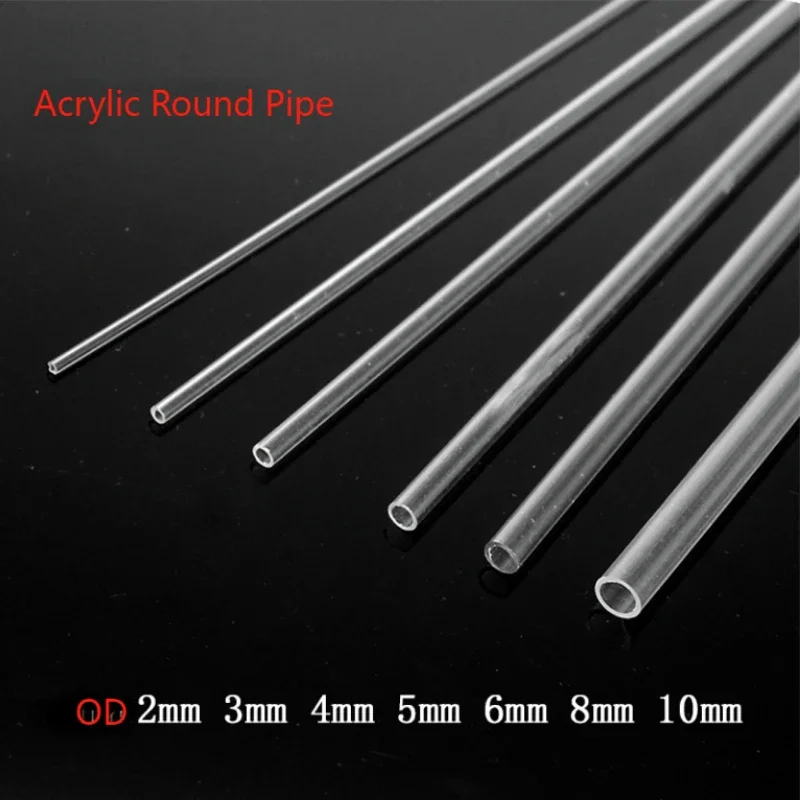 Aquarium Fish Bowl - Transparent Acrylic Round Pipe for Fish