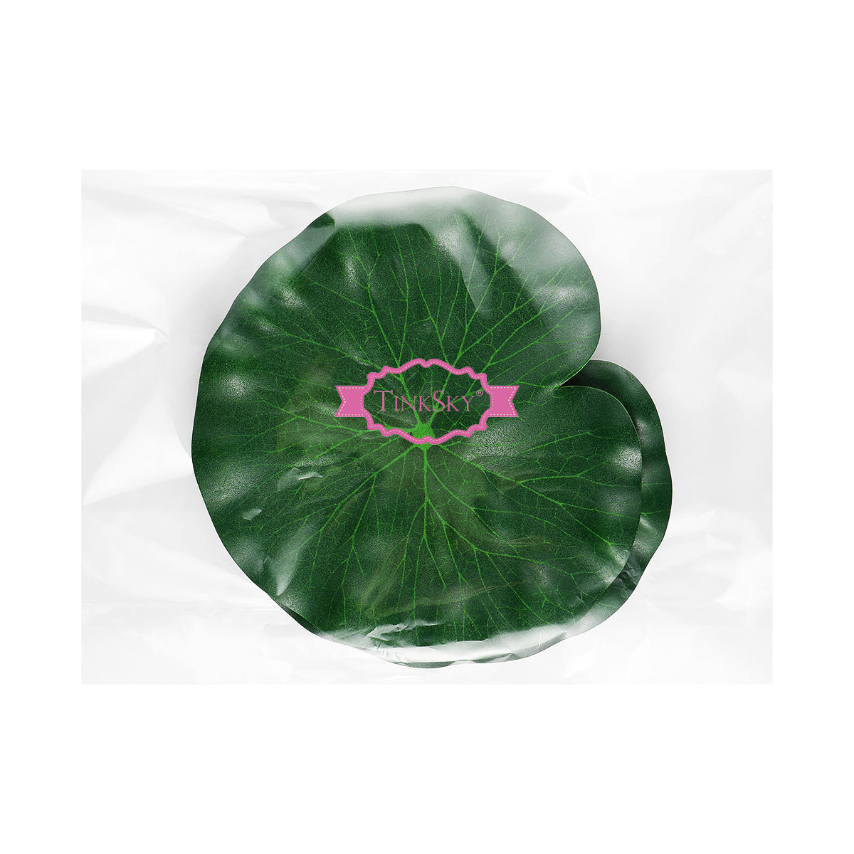 Aquarium Fish Green - 10Pcs Green Eva Lotus Leaves 18Cm