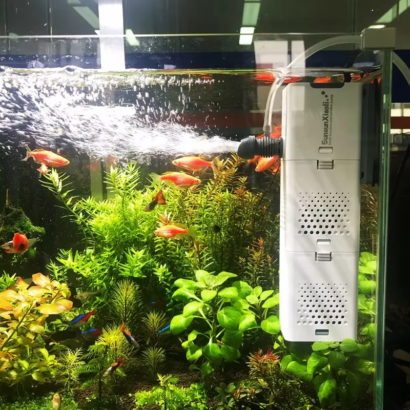 All Fish In Aquarium - Aquarium Internal Filter 4 in 1