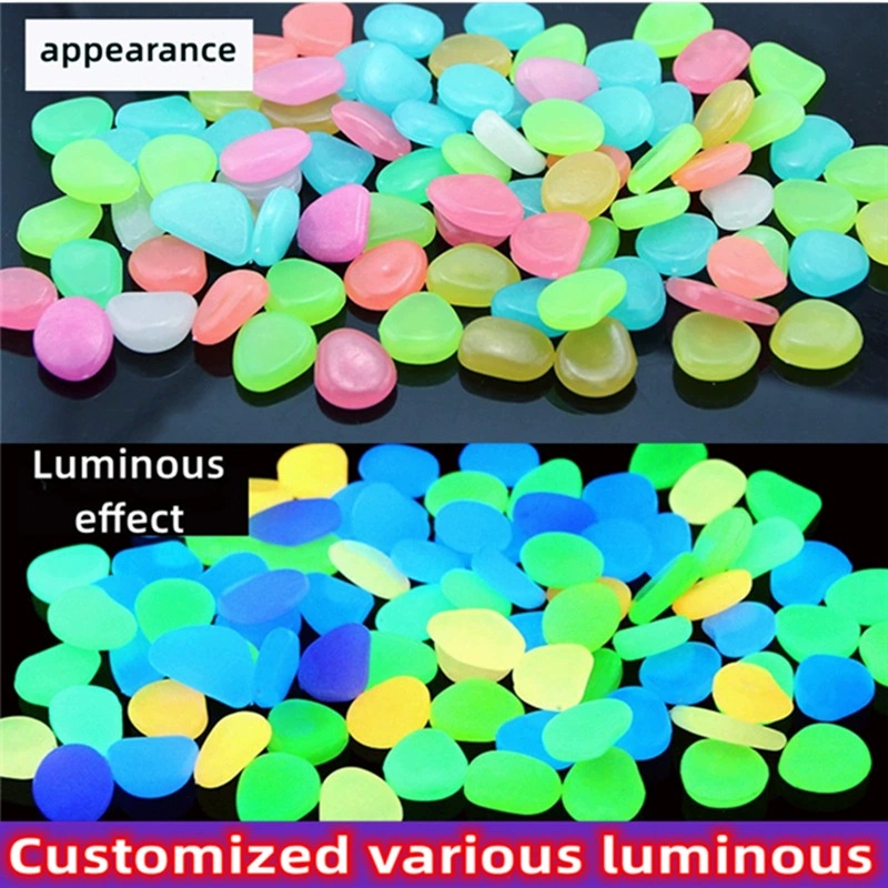Aquarium Fish That Glow In The Dark - 100/200Pcs Luminous Sand Glow In The