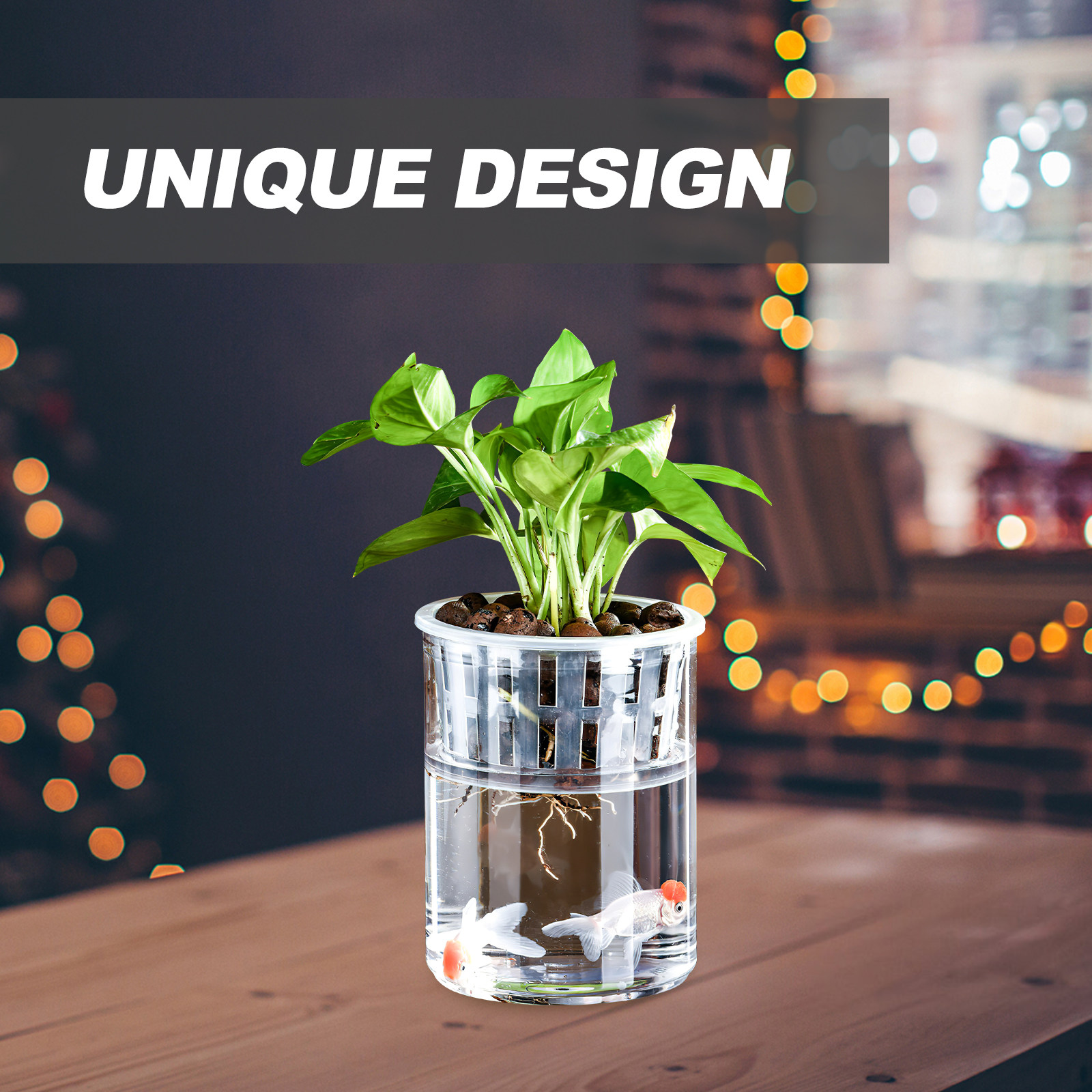 Desktop Plastic Fish Tank Clea - огляд і ціна Aquarium Goldfish