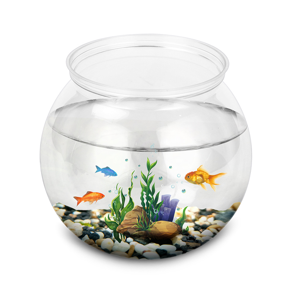 Fish Bowl Plastic L M S Sizes  - огляд і ціна All Fish In Aquarium
