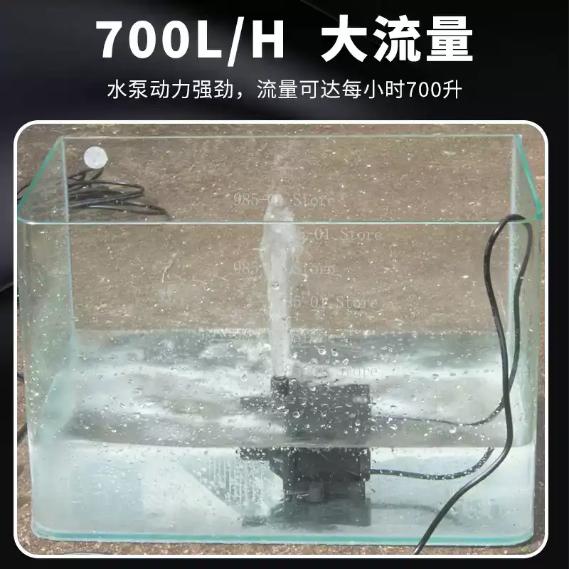 20W Solar Water Pump Circulati - огляд і ціна Aquarium Fish Bowl