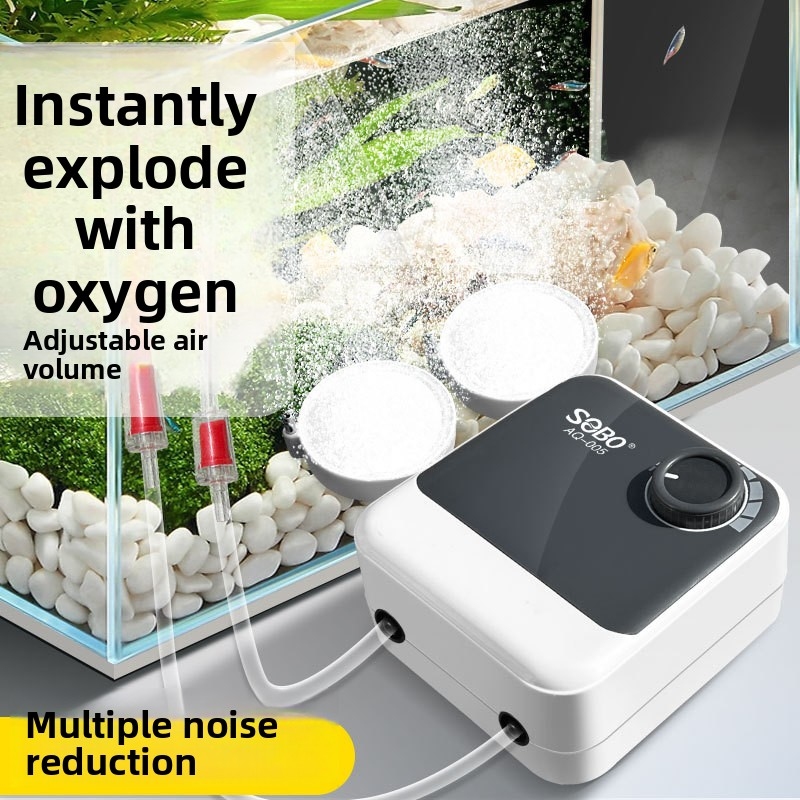 Ultra Quiet Aquarium Oxygen Pu - огляд і ціна All Fish In Aquarium