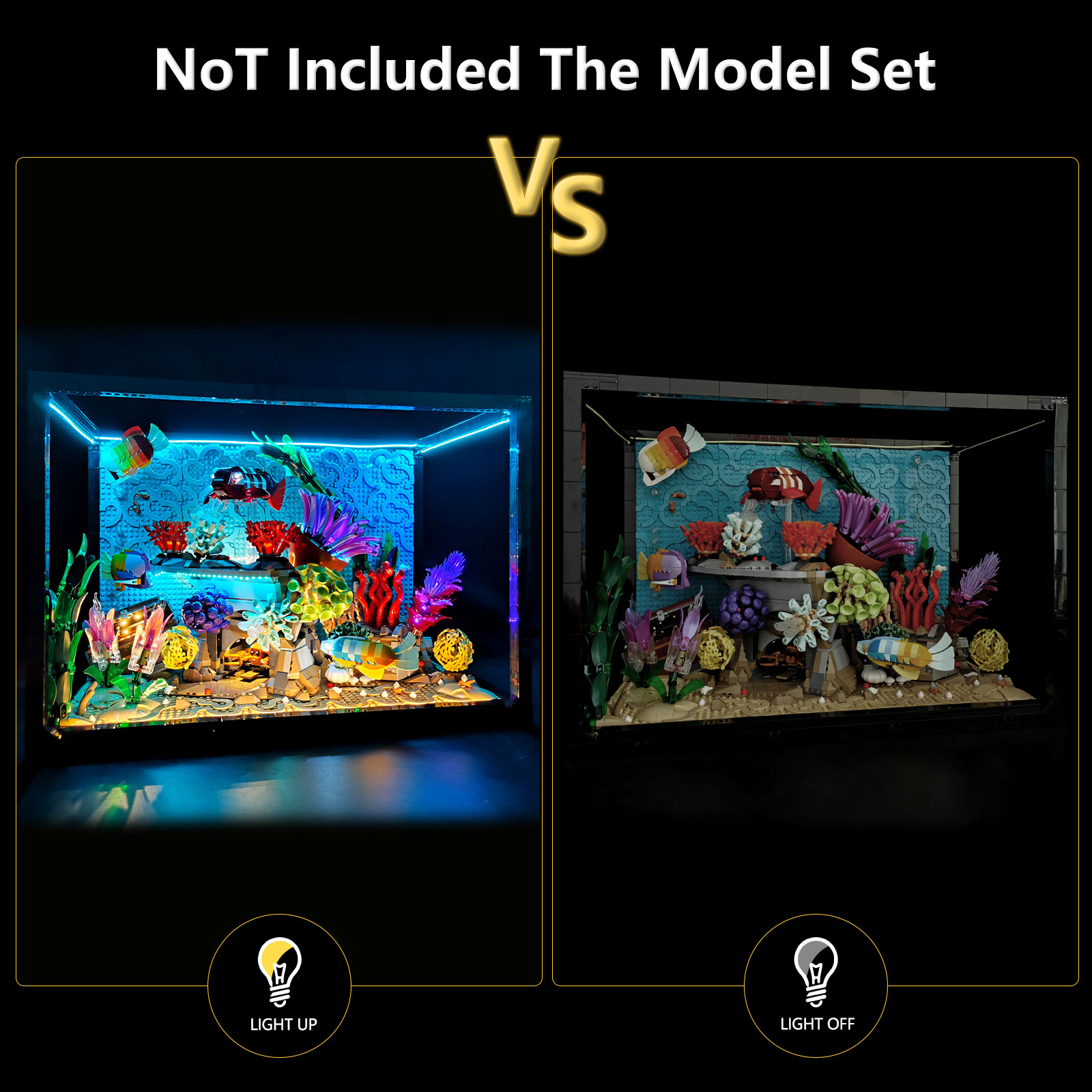 LYBMTWF LED Lighting Kit Compa - огляд і ціна Aquarium Fish Lamp