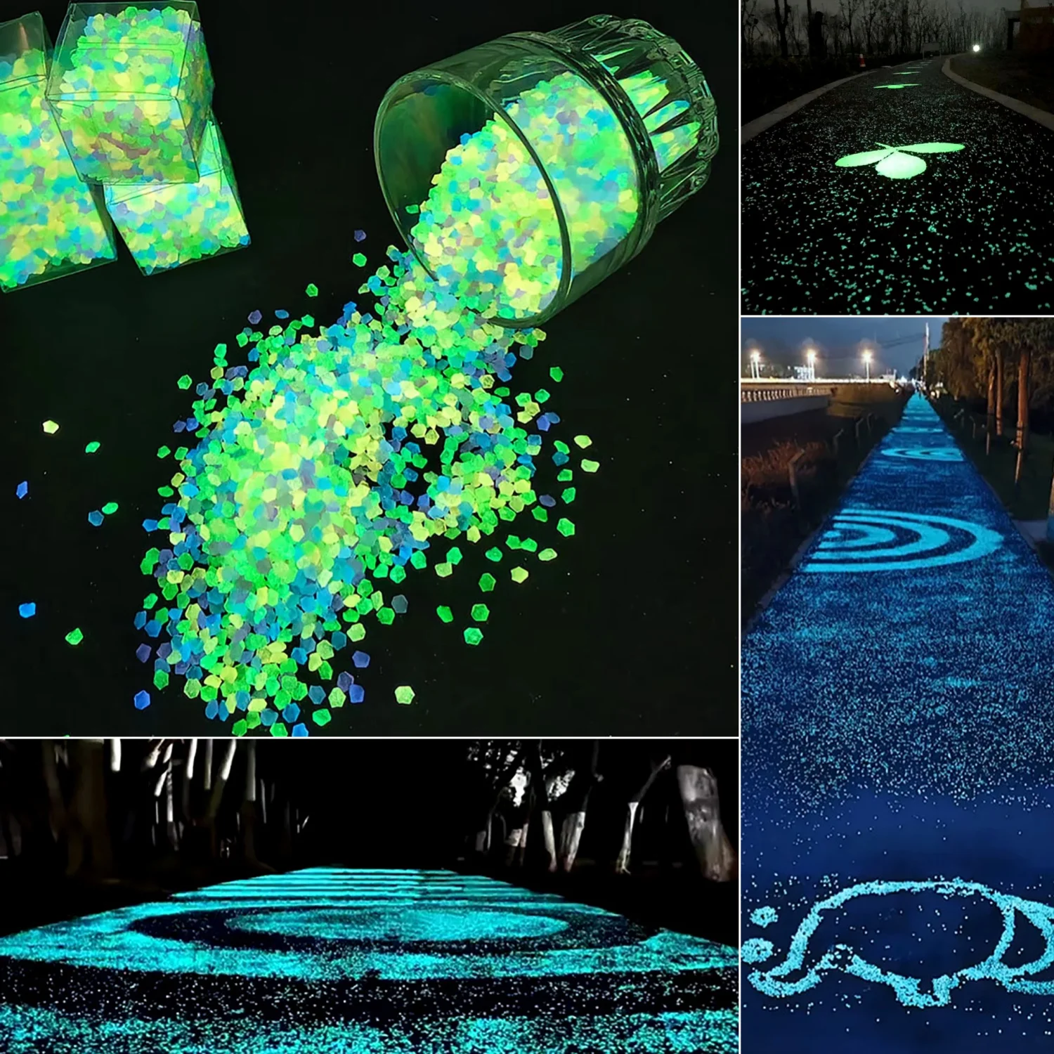 50g/Bag Decor Luminous Sand 3- - огляд і ціна Aquarium Fish That Glow In The Dark