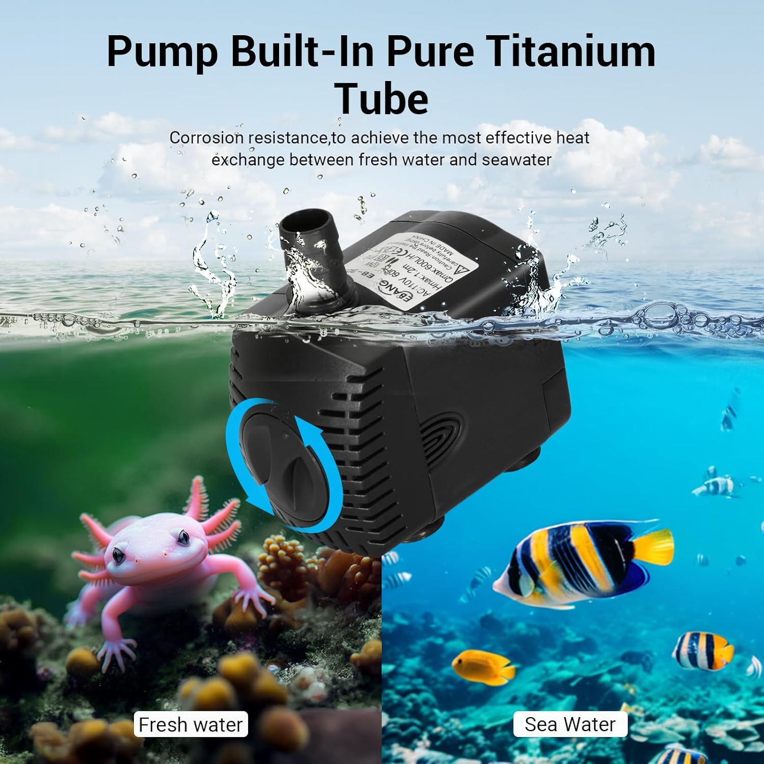 Aquarium Chiller 79 gal 1/3 HP - огляд і ціна All Fish In Aquarium
