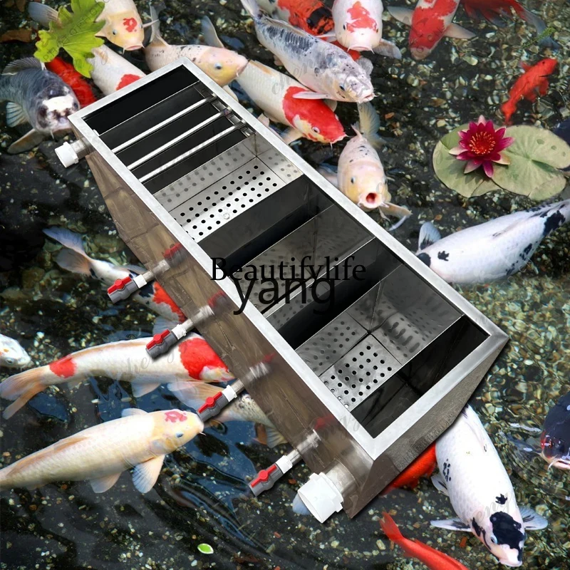 A81  stainless steel multifunc - огляд і ціна Fish Tank Filter
