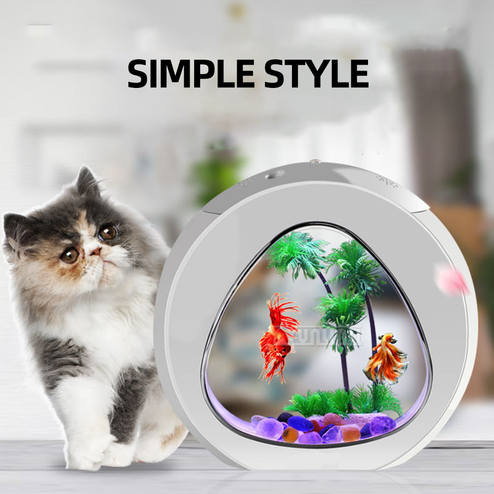 4L/6L/13L Creative Desktop Fis - огляд і ціна Aquarium Goldfish