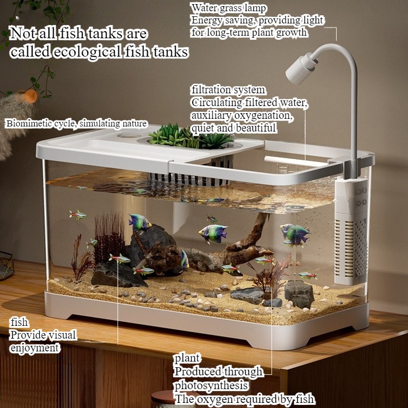 Fish tank household aquarium l - огляд і ціна Aquarium Goldfish