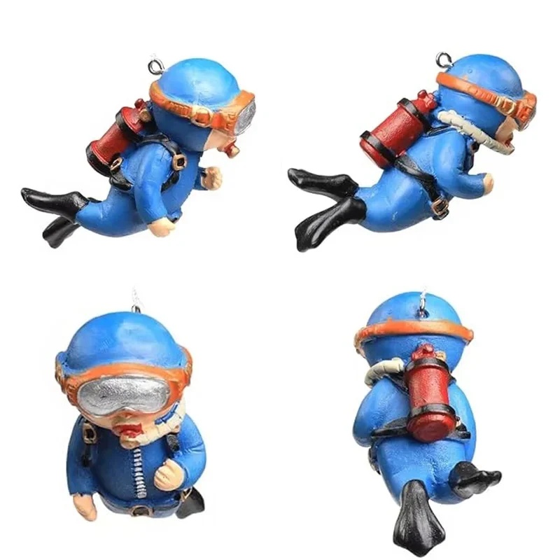 1/2pcs Fish Tank Diver Ornamen - огляд і ціна Aquarium Fish Popular