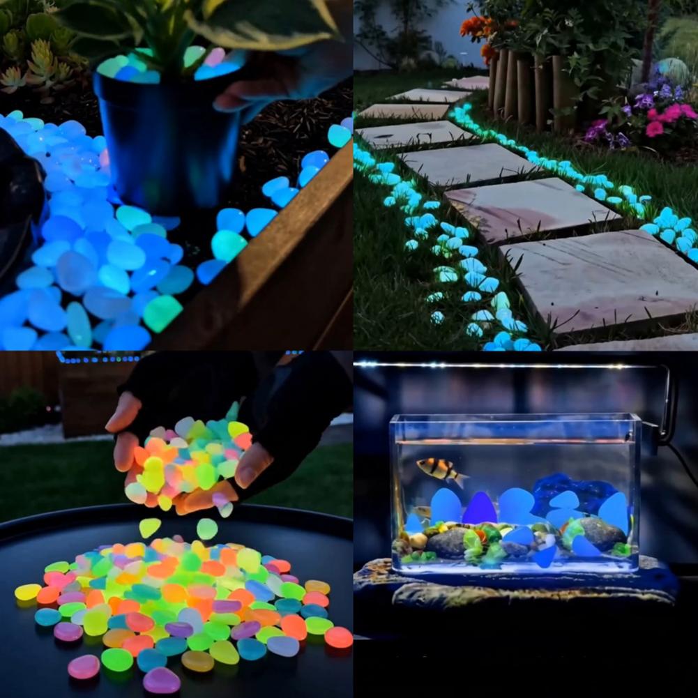 Glow-in-the-Dark Resin Pebbles - огляд і ціна Aquarium Fish That Glow In The Dark