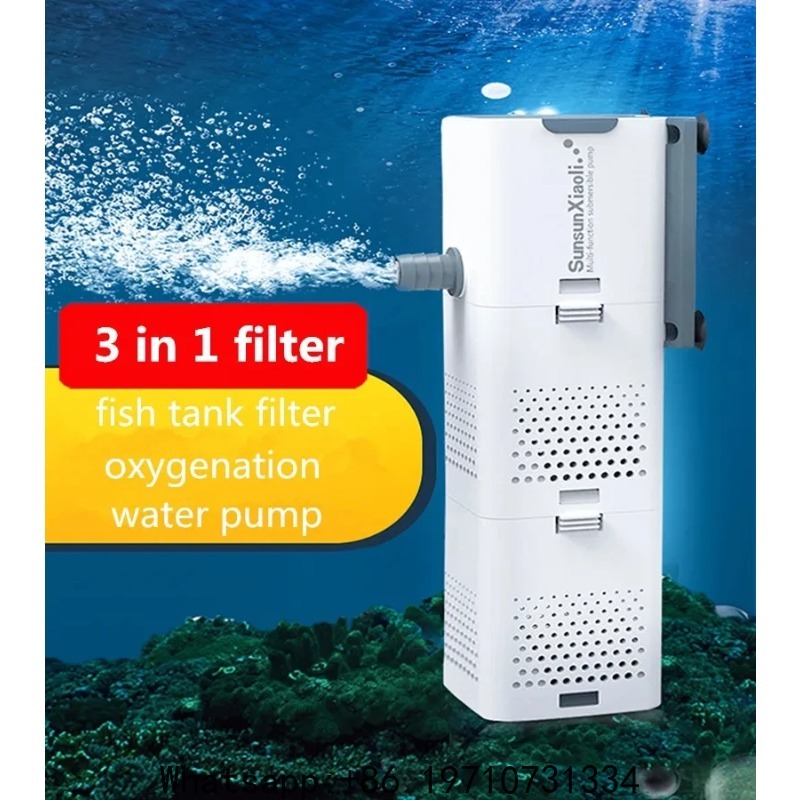 SUNSUN 3 in 1 Filter for Aquar - огляд і ціна Fish Tank Filter