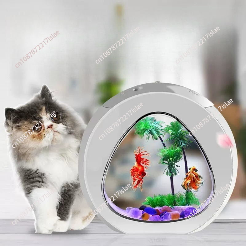 Small Desktop Acrylic Fish Tan - огляд і ціна Aquarium Goldfish