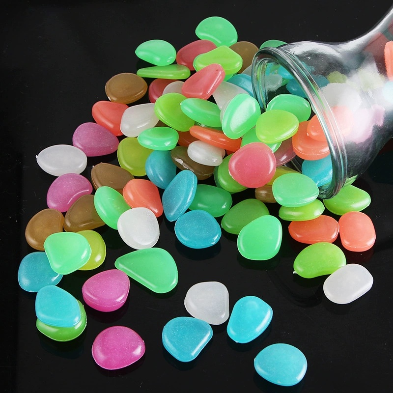 100/200Pcs Luminous Sand Glow  - огляд і ціна Aquarium Fish That Glow In The Dark