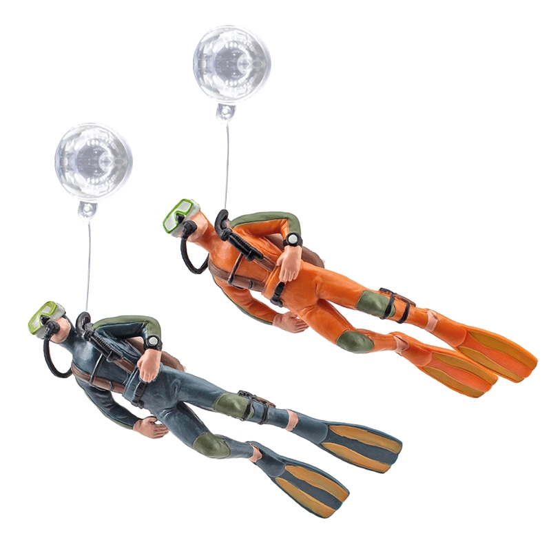 Aquarium Diver Decoration Floa - огляд і ціна All Fish In Aquarium