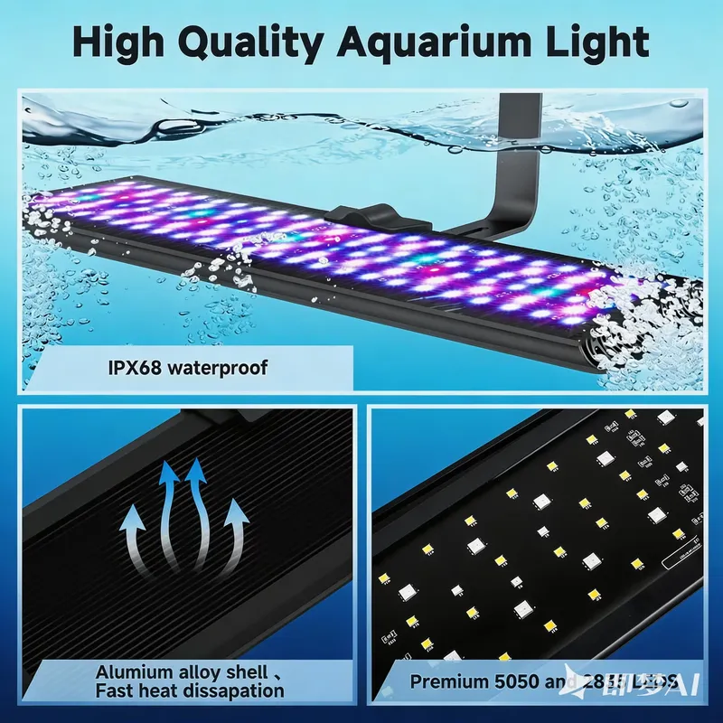 DIY Full Spectrum Adjustable T - огляд і ціна Aquarium Fish Rate