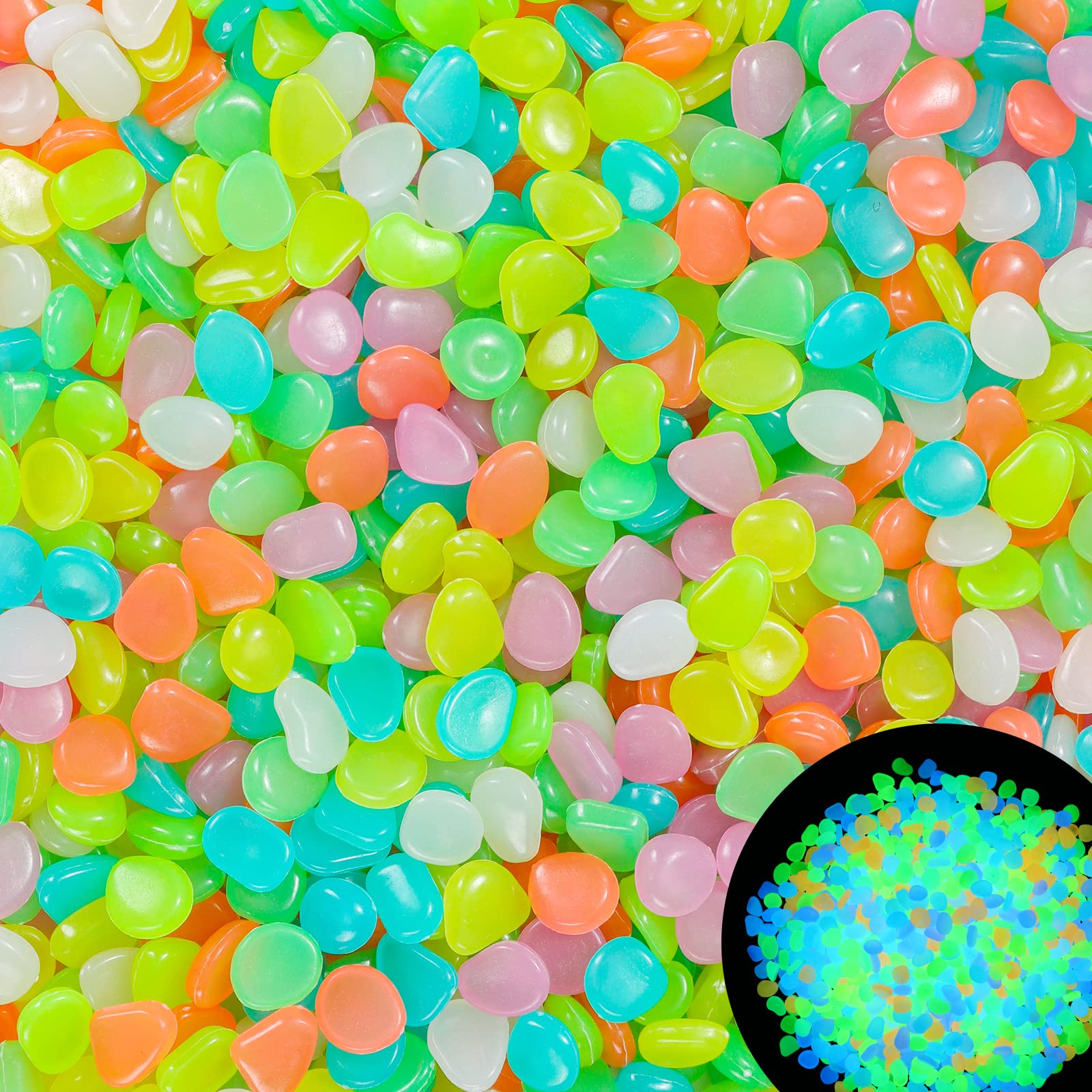 100Pcs Glow in the Dark Garden - огляд і ціна Aquarium Fish That Glow In The Dark