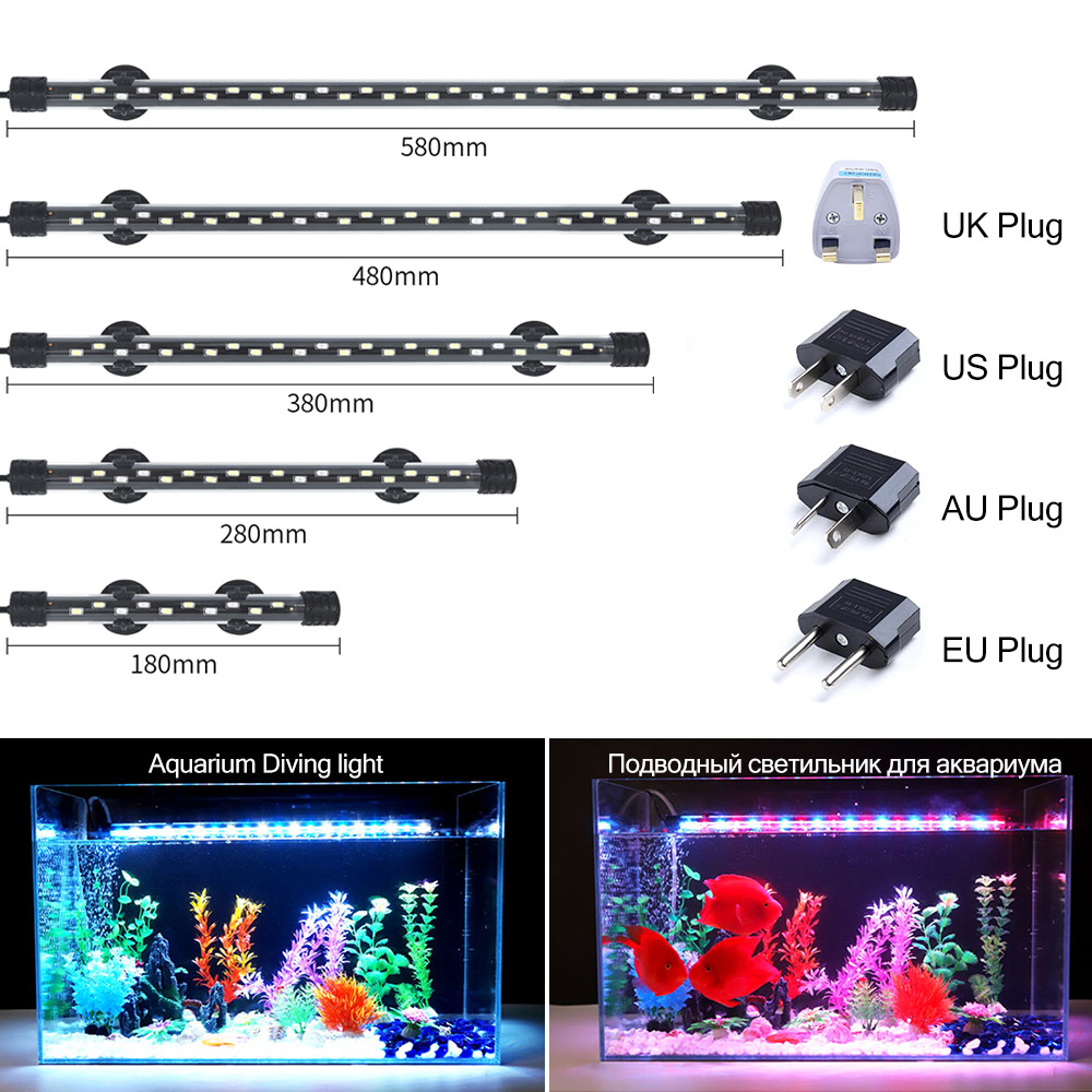 90-260V Aquarium Light LED Wat - огляд і ціна Aquarium Fish Lamp
