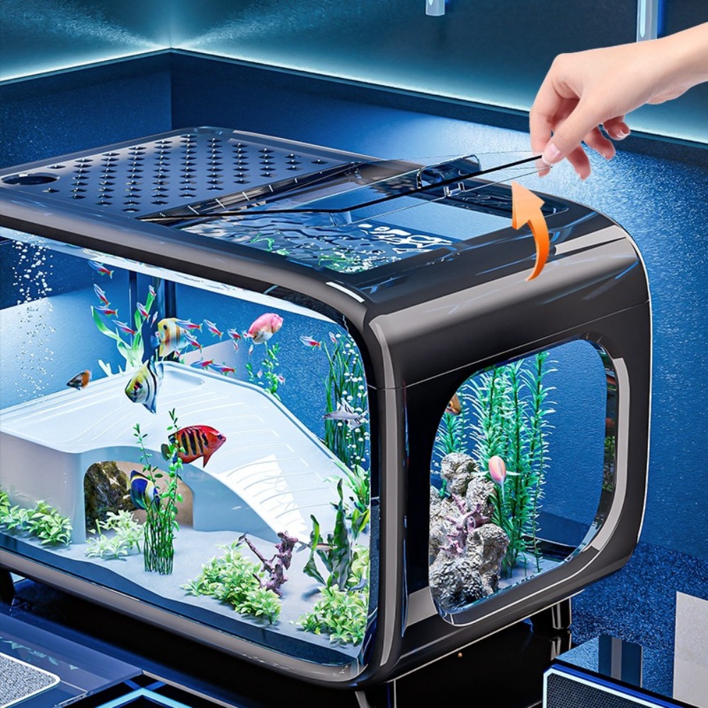 Transparent Luxury Fish Tank D - огляд і ціна Aquarium Goldfish