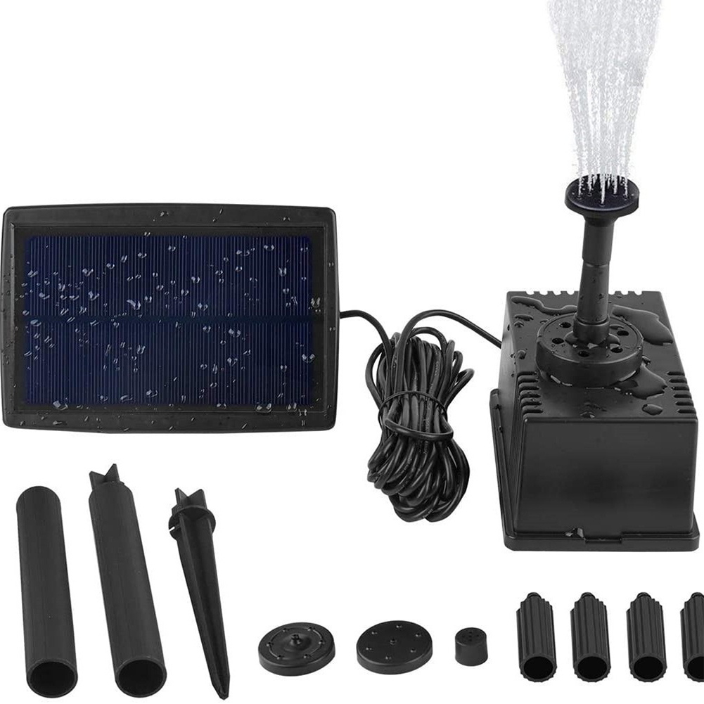 1.5W 7V Solar Fountain Pump Wi - огляд і ціна Fish Tank Filter