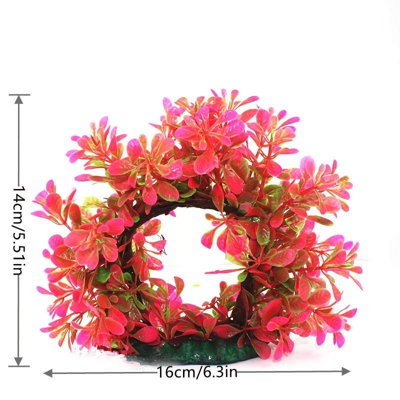 Underwater Wreath Artificial U - огляд і ціна Aquarium Fish Green