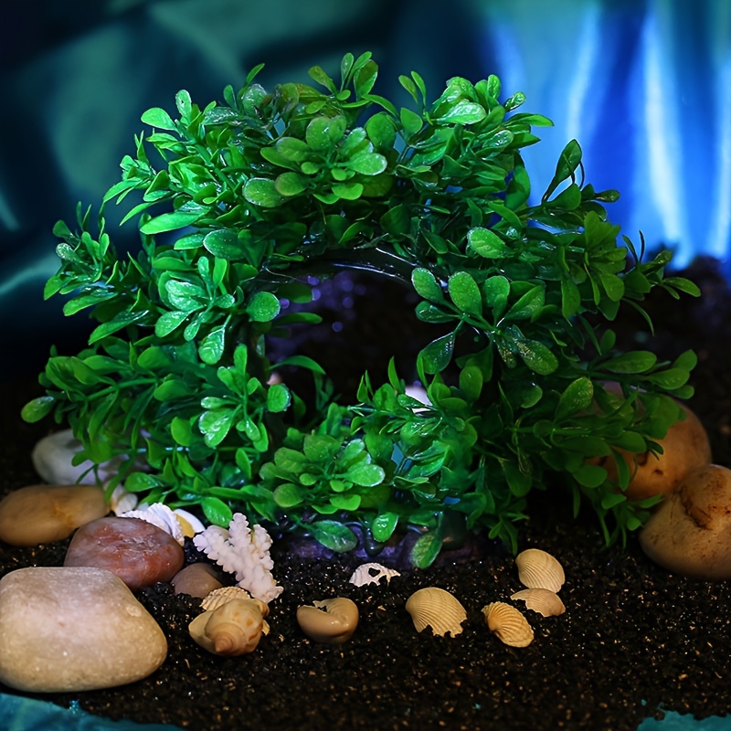 Underwater Wreath Artificial U - огляд і ціна Aquarium Fish Green