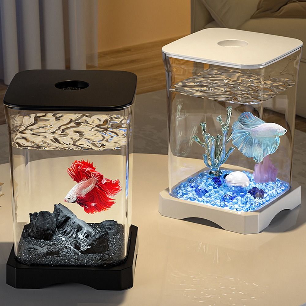 Acrylic Betta Fish Tank High T - огляд і ціна Aquarium Goldfish