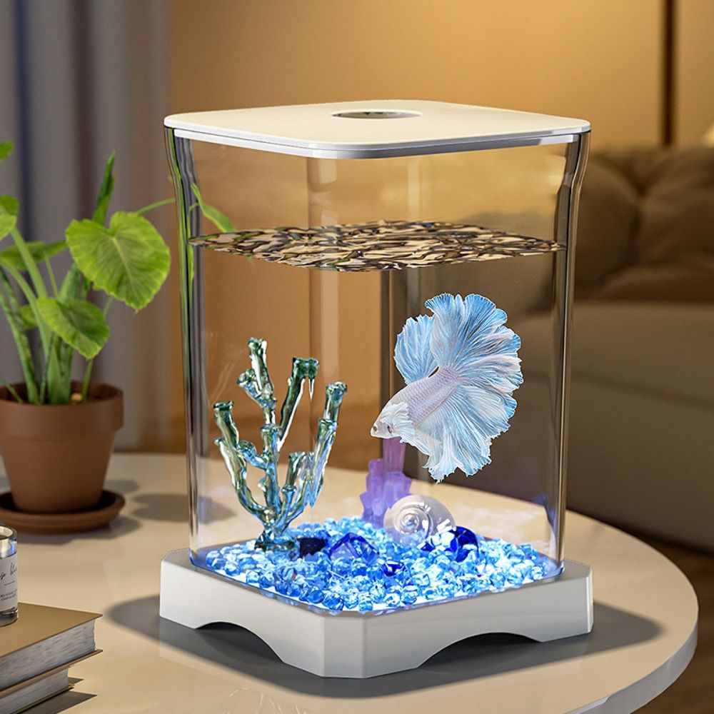 Acrylic Betta Fish Tank High T - огляд і ціна Aquarium Goldfish